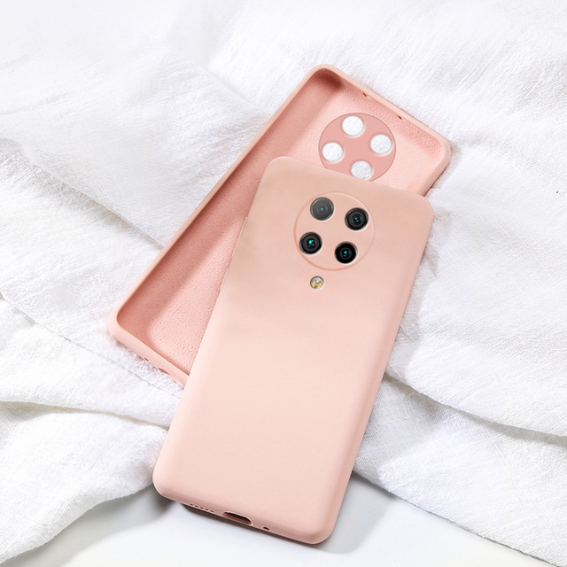 Ốp điện thoại silicon màu trơn thời trang cho Xiaomi Poco F2 Pro X2 Redmi K30 Ultra K30 Pro Zoom 5g