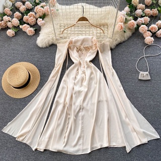 🌸order🌸 đầm maxi lụa kèm ảnh thật 100%