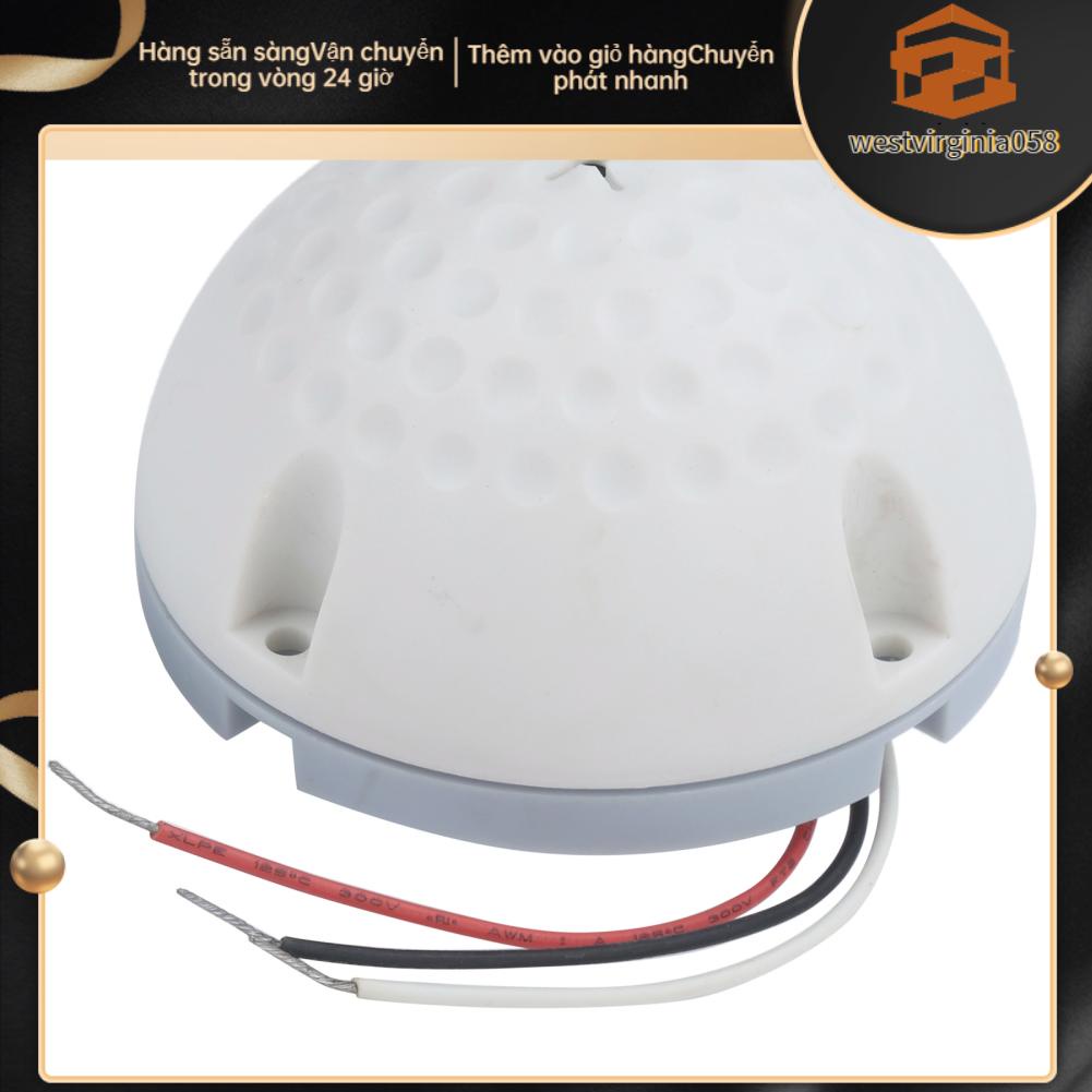 Westvirginia058 Westvirginia058 DC 12V Camera quan sát Micrô loại nửa bóng Giảm tiếng ồn động cực nhạy cho an ninh