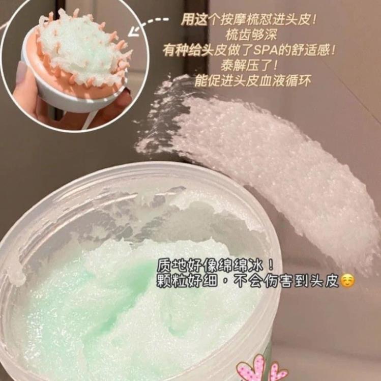 Tẩy da chết da đầu JIORNIEE kiểm soát dầu nhờn giảm bết tóc làm sạch chăm sóc tóc tại nhà phulieutochcm