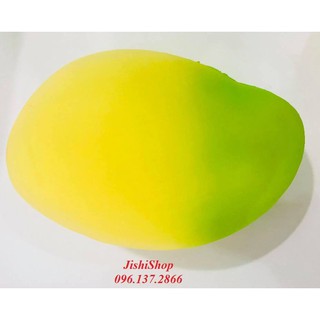( XV ) squishy quả xoài phối màu vàng xanh, vàng đỏ  20cm - kiểu dáng bắt mắt   ( nguyenhuyen9916)