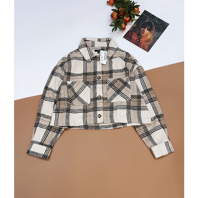 Áo khoác dạ sơ mi