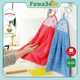 Khăn lau bếp, lau tay, lau bát đĩa có móc treo đa năng – Buôn rẻ 00362