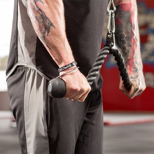 Dây thừng kéo xô dùng cho các bài tập ngực, tay trước, tay sau