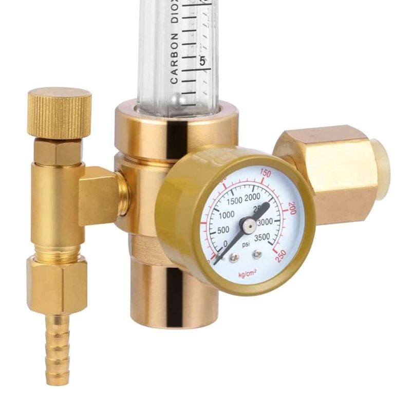 Đồng Hồ Đo Lưu Lượng Khí Gas 0-25Lm Bằng Đồng Chuyên Dụng