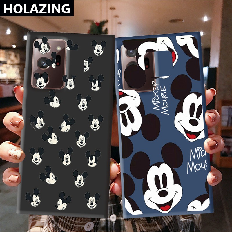 Samsung Galaxy A72 A52 5G A32 4G A12 A02S A21S A42 A31 iPhone6S Candy Color Phone Cases vỏ điện thoại Multi Mickey Soft Silicone Cover