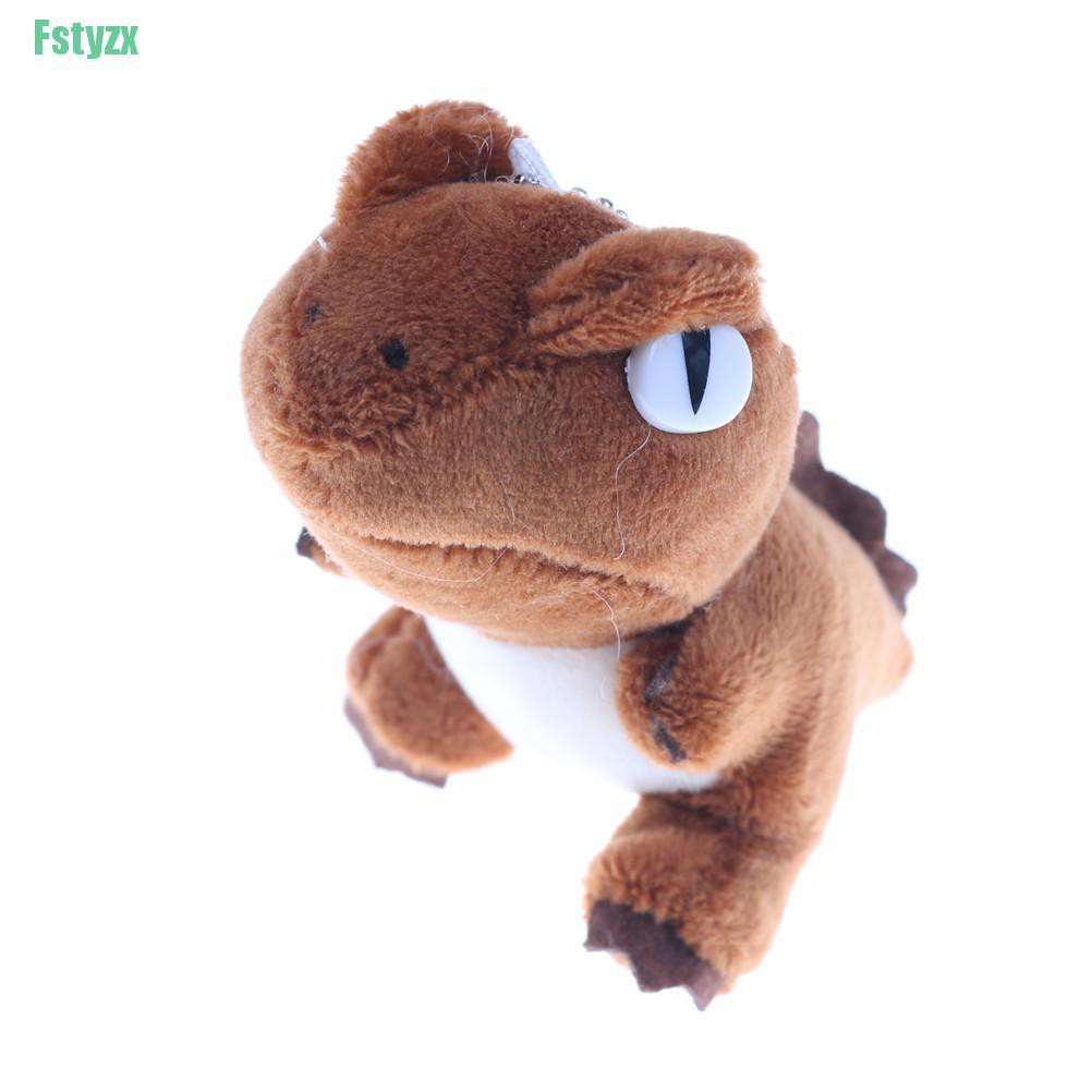 fstyzx Kids 10cm Kawaii Dinosaur Plush Toys Stuffed Animals Toy Gift Pendant Keychain