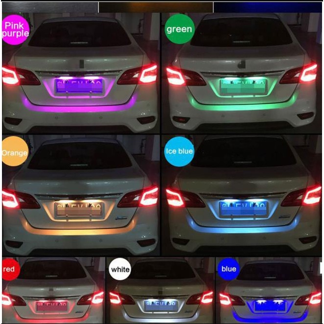 Bóng đèn xe máy xe máy T10 w5w 2835 thấu kính đèn xe phổ thông biển số xe ánh sáng chiều rộng ánh sáng