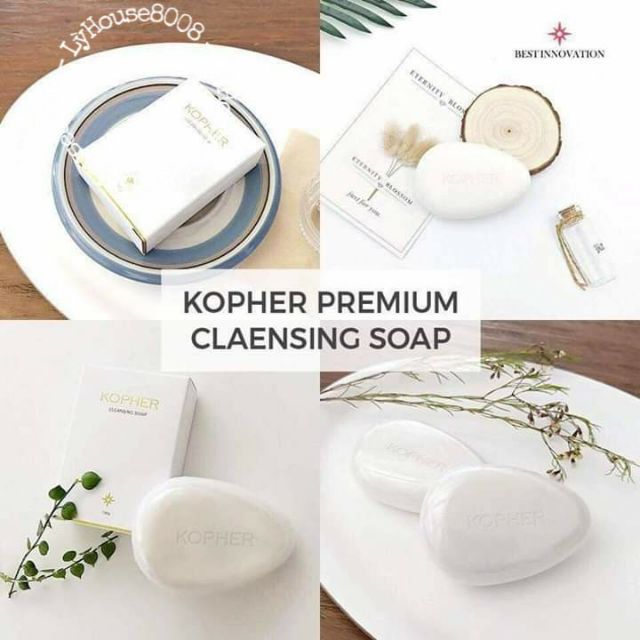 [ SP LỖI ] - KOPHER CLEANSING SOAP- Bánh xà phòng dưỡng trắng Kopher