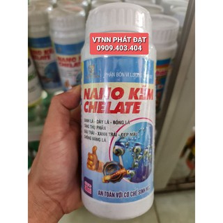 Phân Bón Lá Cao Cấp Nano Kẽm Chelate