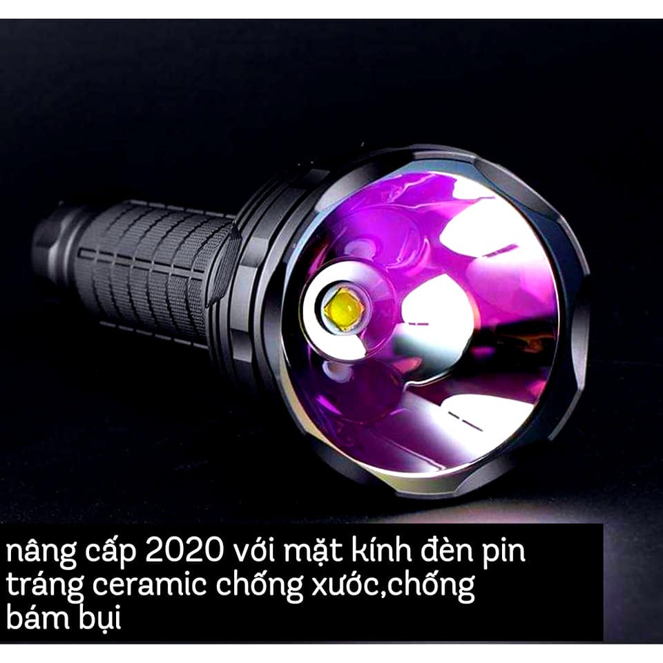 đèn pin L6 XHP70.2 4300LM Đèn pin LED siêu sáng tầm xa - N2-7A (BH 12 tháng)