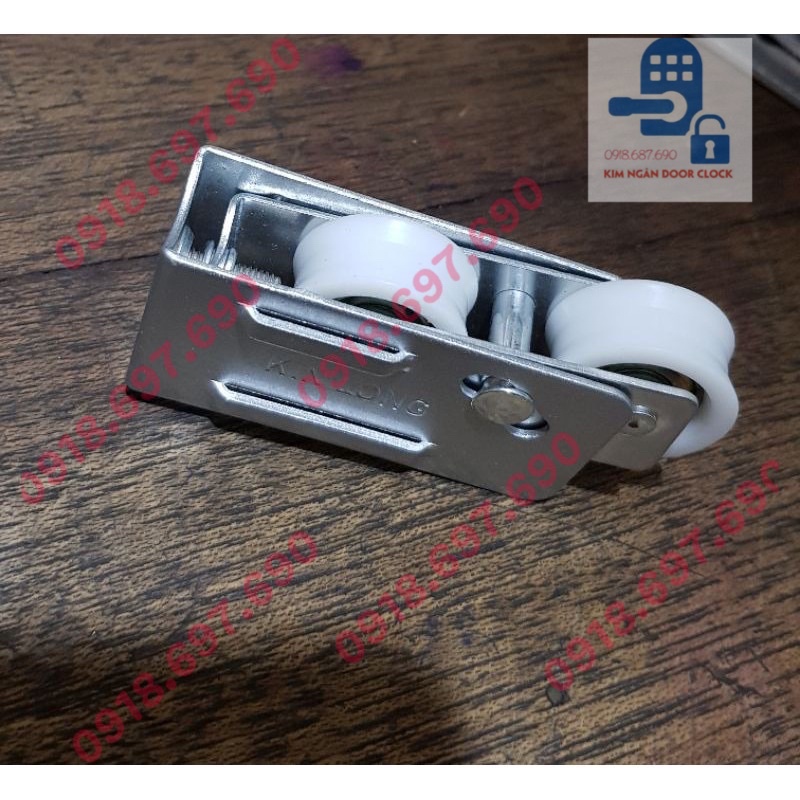 Bánh xe đôi ngắn hệ 93 cửa lùa nhôm xingfa