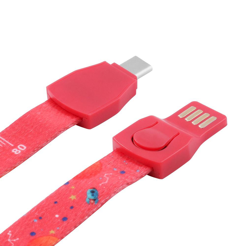 Dây cáp dữ liệu/sạc dạng vòng tay/vòng cổ cho điện thoại iPhone Android