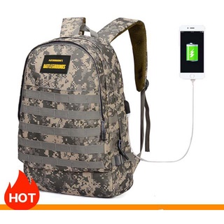 [XẢ KHO] Balo 3 PUBG/ Balo Đi Phượt Đi Học (Cỡ Lớn 3 Ngăn Có Cổng Sạc USB Tiện Dụng)