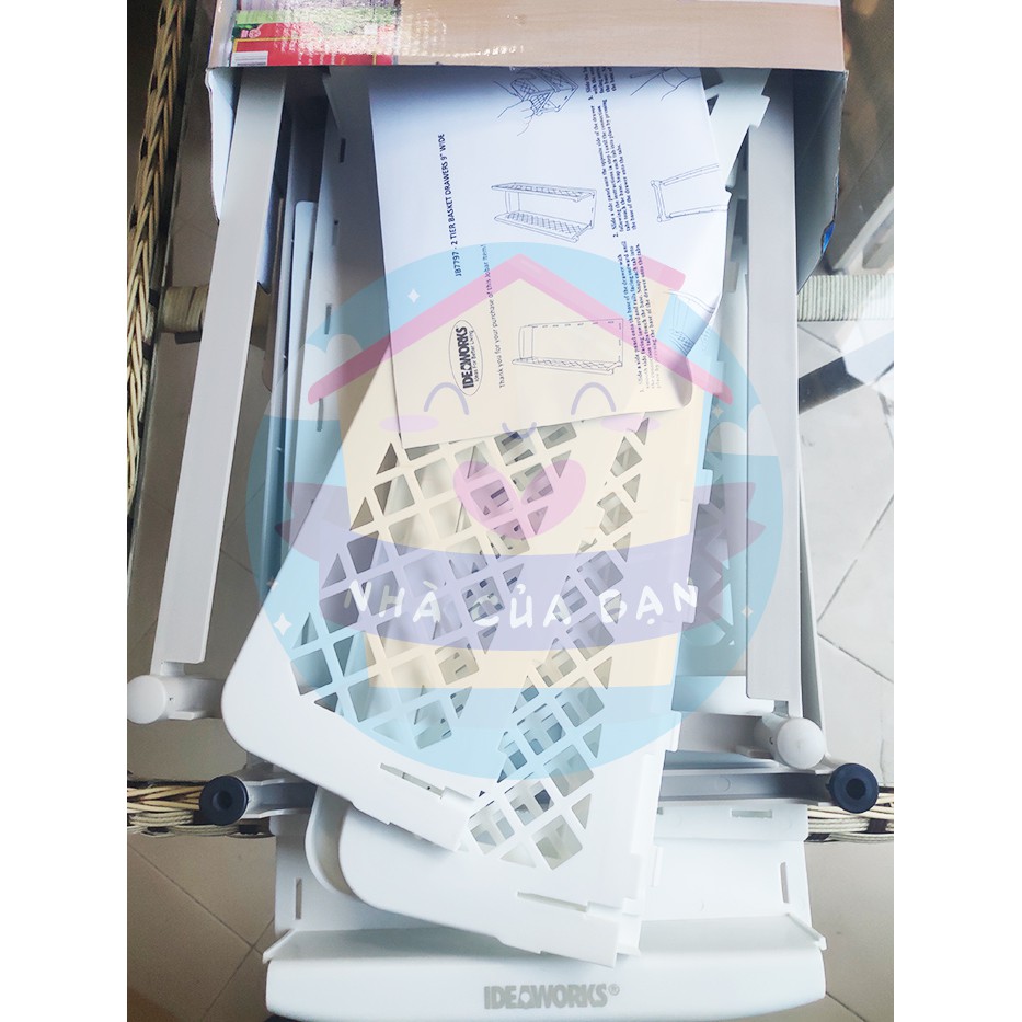 Kệ trượt 2 tầng tiện dụng đa năng Tashuan TS-3632