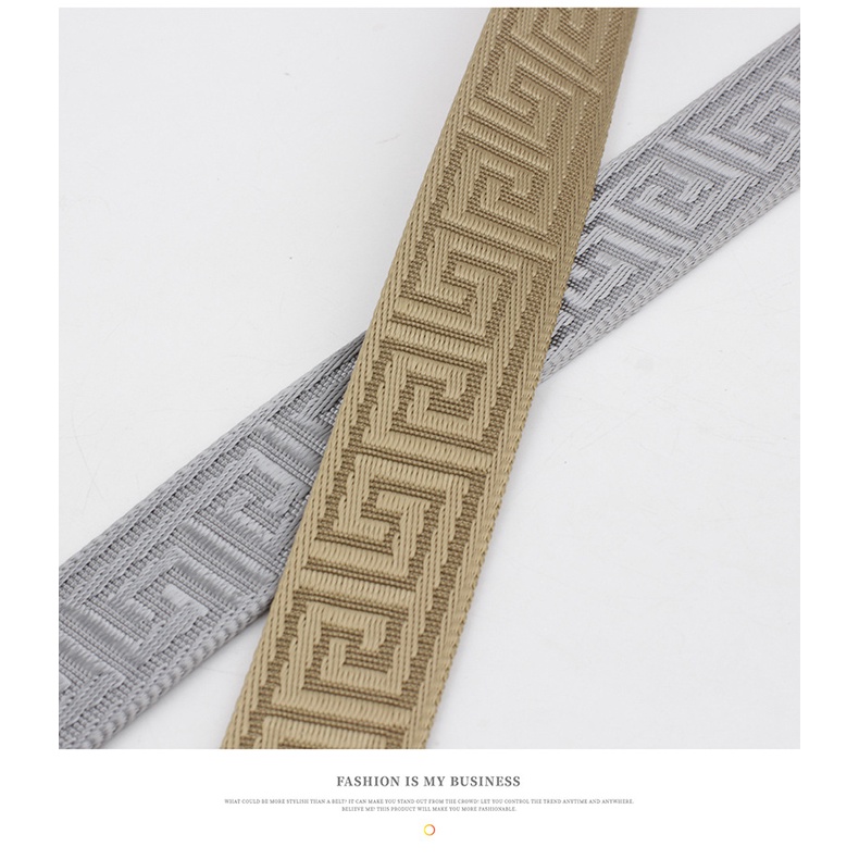 Thắt Lưng Canvas 3.8cm Thời Trang Dành Cho Nam Và Nữ