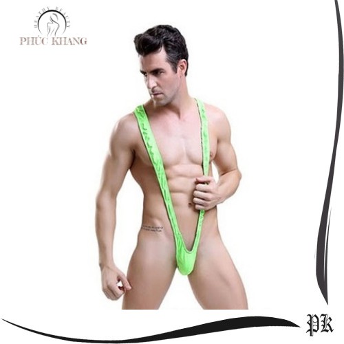 Bộ đồ lót nam sexy 2 mảnh màu xanh