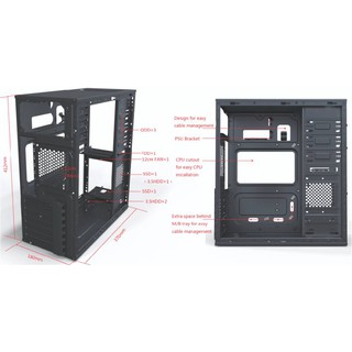 Vỏ Orient Smart P011 Case-Vỏ máy tính