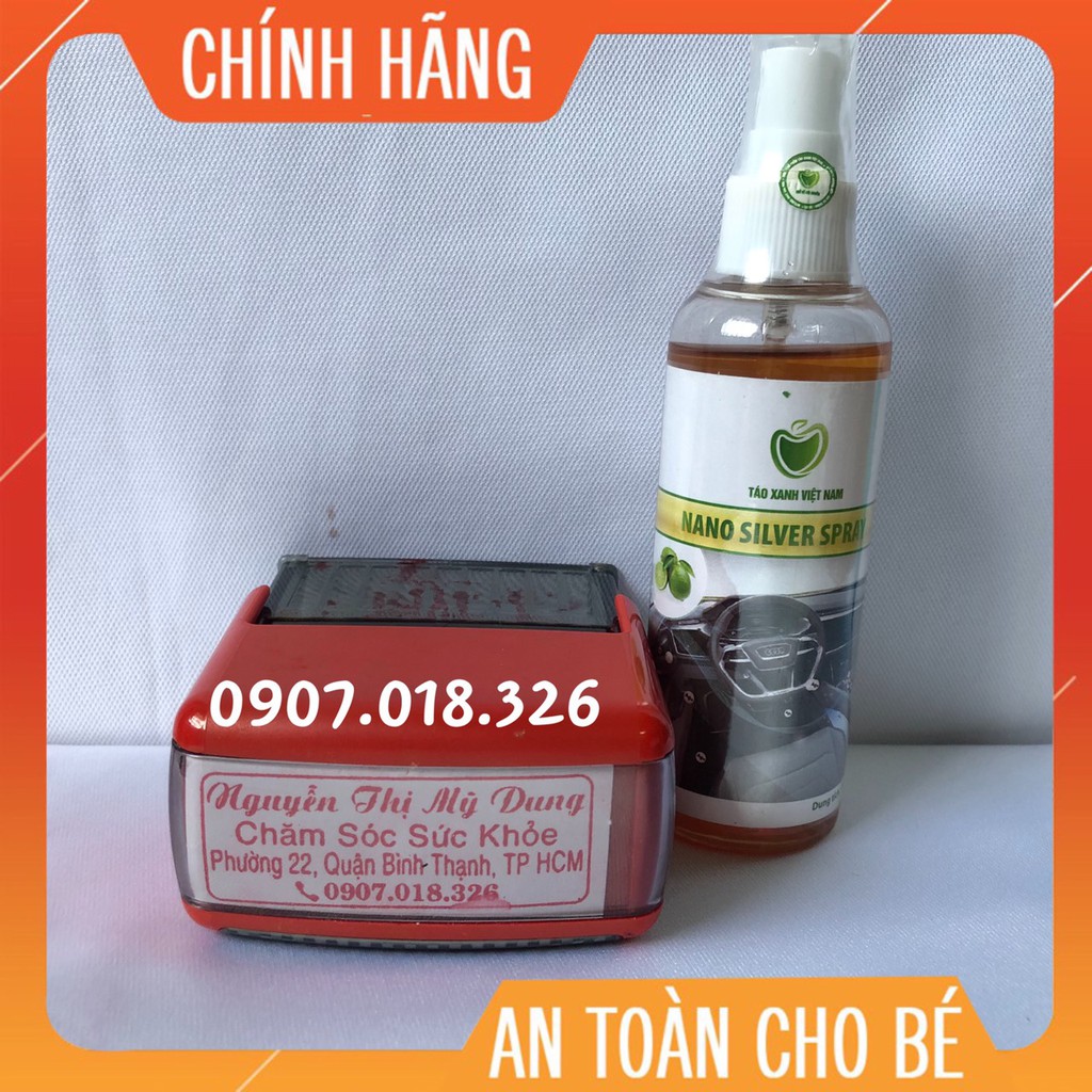 Nano bạc, &lt;tphcm&gt; Xịt khử mùi Nano Silver Spray cho Ô tô, Công nghệ Nano diệt khuẩn, nấm gây mùi triệt để