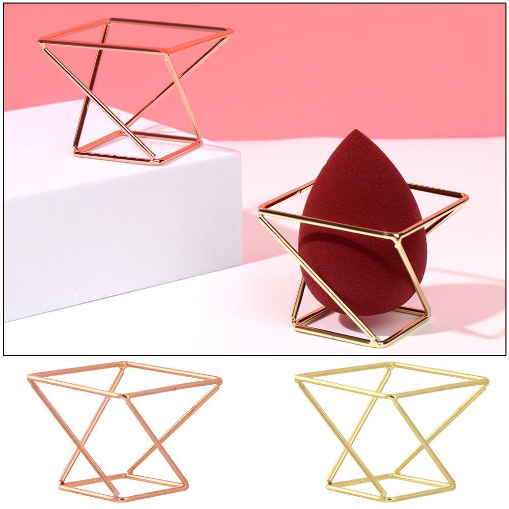 CACTU Kệ Đựng Mút Trang Điểm Ba Chiều Phong Cách Retro