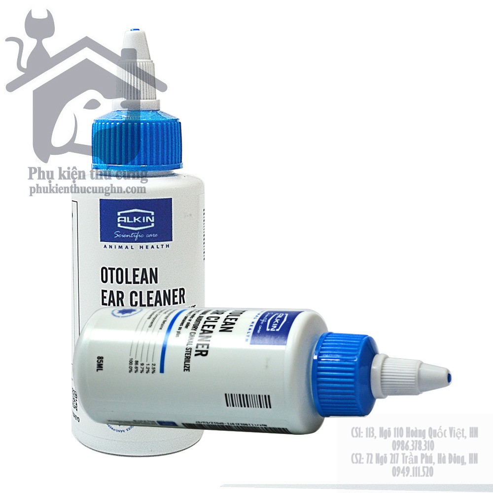 Nước rửa tai cho chó mèo OTOLEAN EAR CLEANER ANKIN - Phụ kiện thú cưng Hà Nội