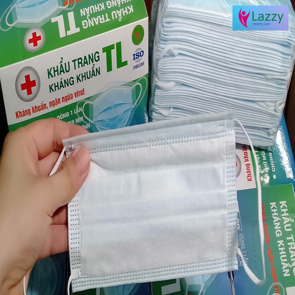 Khẩu trang y tế TL, khẩu trang 4 lớp hàng công ty chất lượng đảm bảo