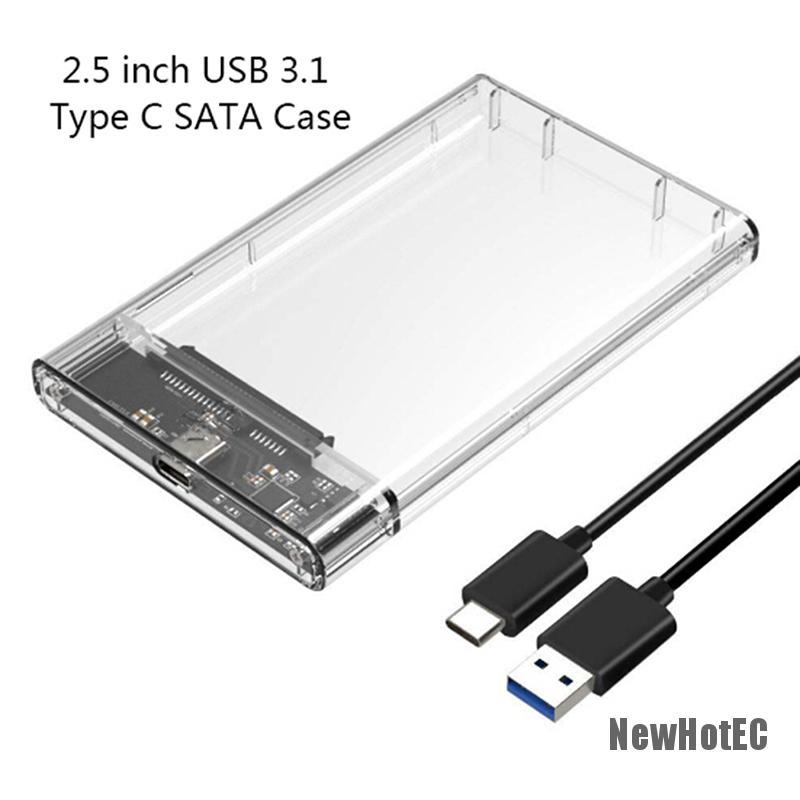 Hộp Đựng Ổ Cứng Ngoài Hdd Usb 3.1 Type C Sang 2.5 Sata