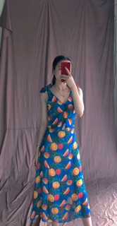 Đầm maxi 2 dây (ảnh thật 100)