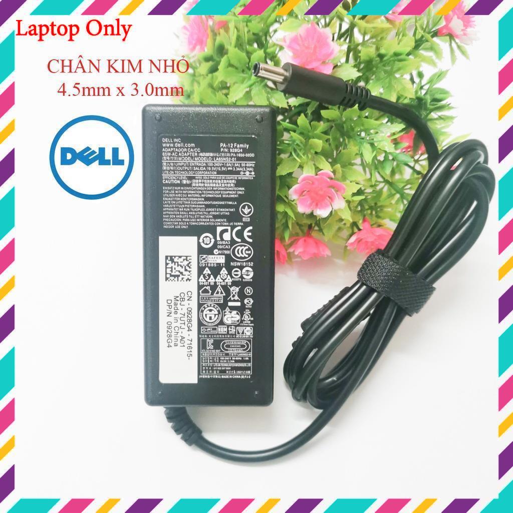 Sạc Laptop Dell chân kim to/chân kim nhỏ Chính hãng (Zin) 19.5v-4.62a-90w/ 19.5v-3.34a-65w adapter dell