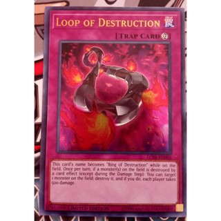 Bài Yugioh - Loop Of Destruction (Ultra Rare/ Secret Rare)