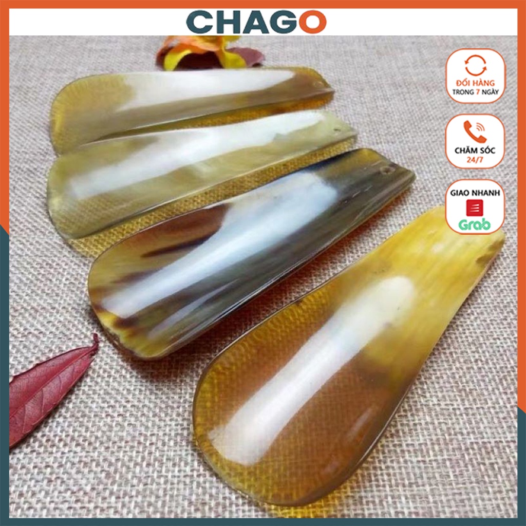 Đón gót giày [Rẻ vô địch] được làm từ sừng bò tạo thành móc chìa khóa tiện lợi khi sử dụng CHAGO PKG136