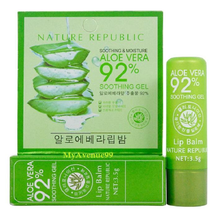 Son dưỡng môi lô hội Aloe Vera 92%