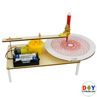 [DIY] Bộ kit lắp ghép Robot vẽ tranh