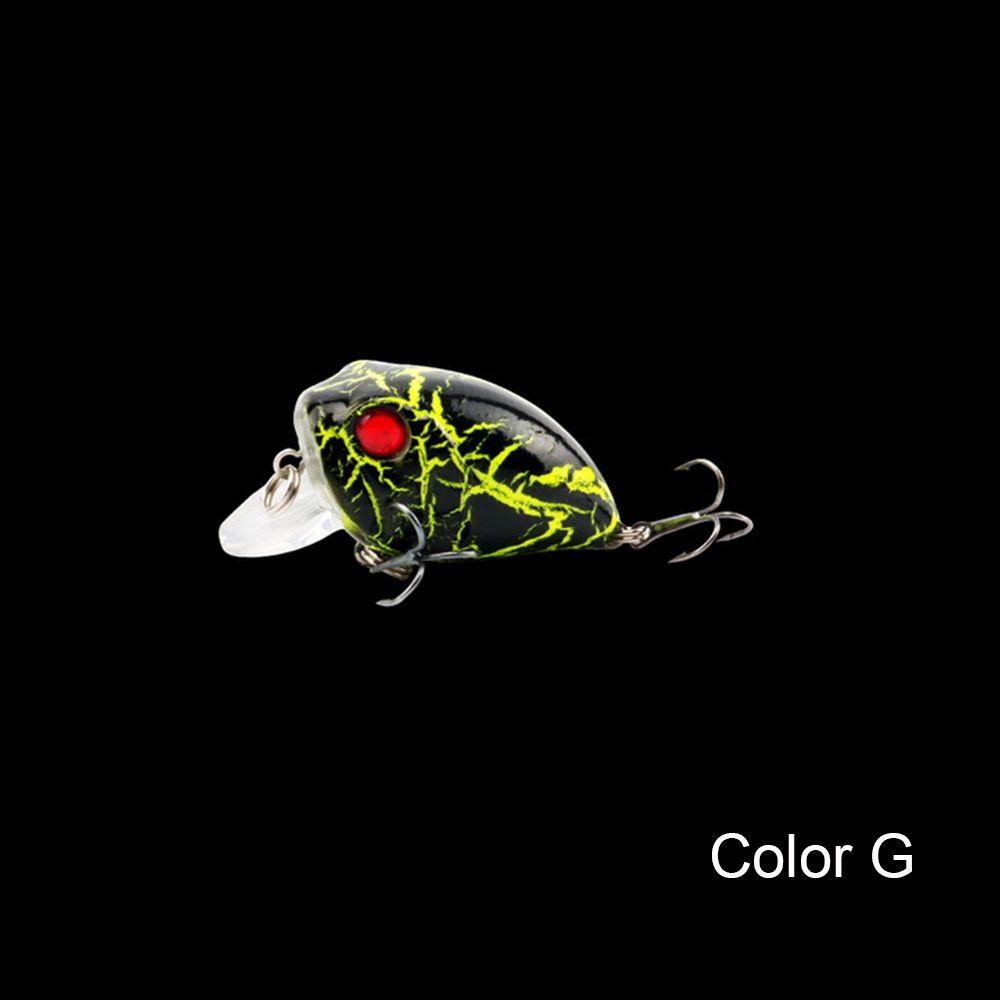 MUVAKO Mồi Câu Cá Giả Bằng Nhựa Cứng 4.5cm 7.9g Có Móc Câu