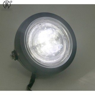 Gáo đèn pha led suzuki GD110 Harley angle eyes cao cấp
