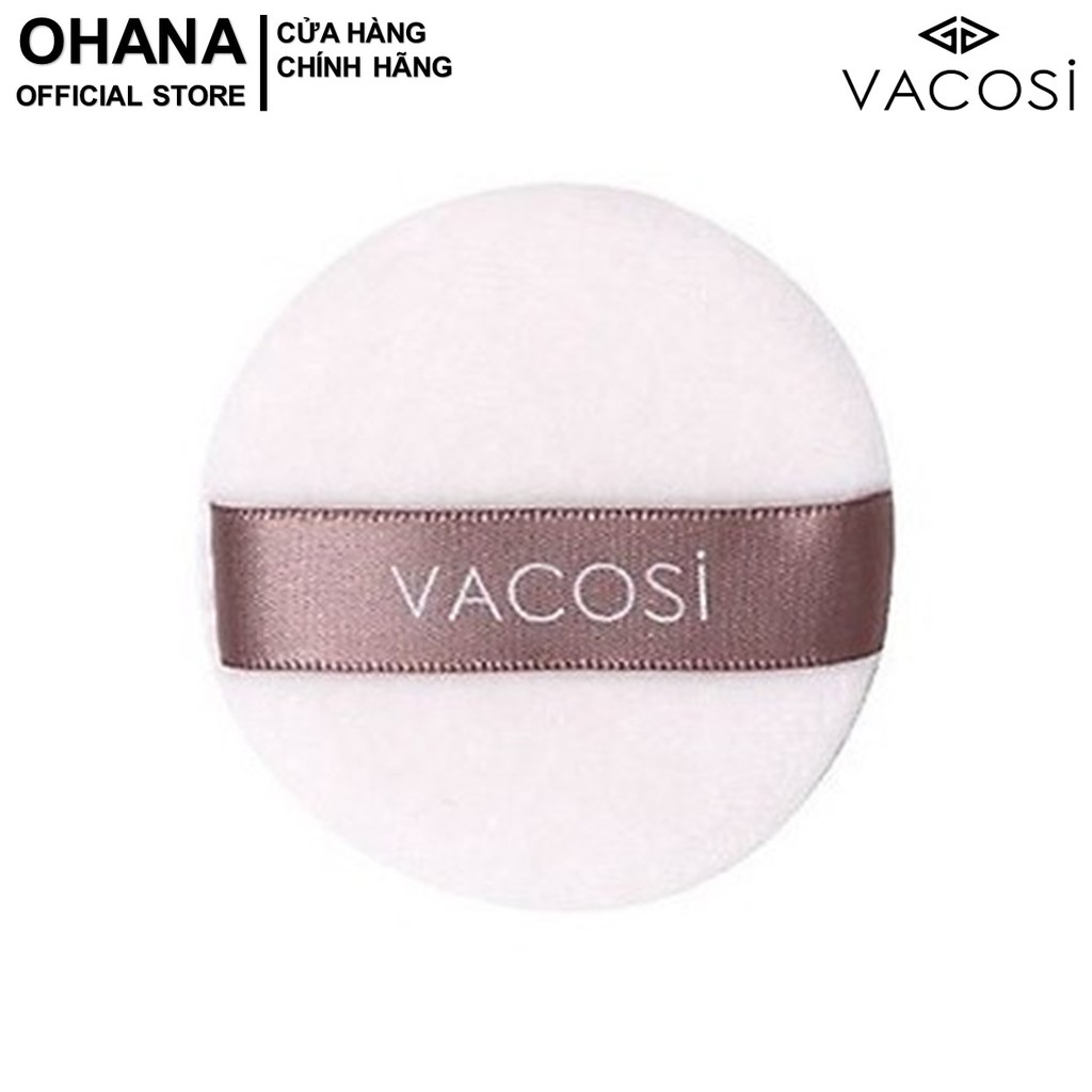 Bông Phấn Khô Tròn Nhỏ Vacosi Makeup House PK02