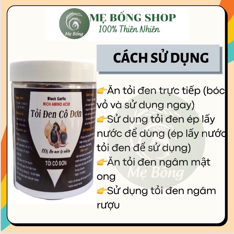 Tỏi đen cô đơn 1 nhánh hộp 300g🌺freeship🌺 tỏi Lý Sơn lên men tự nhiên | BigBuy360 - bigbuy360.vn