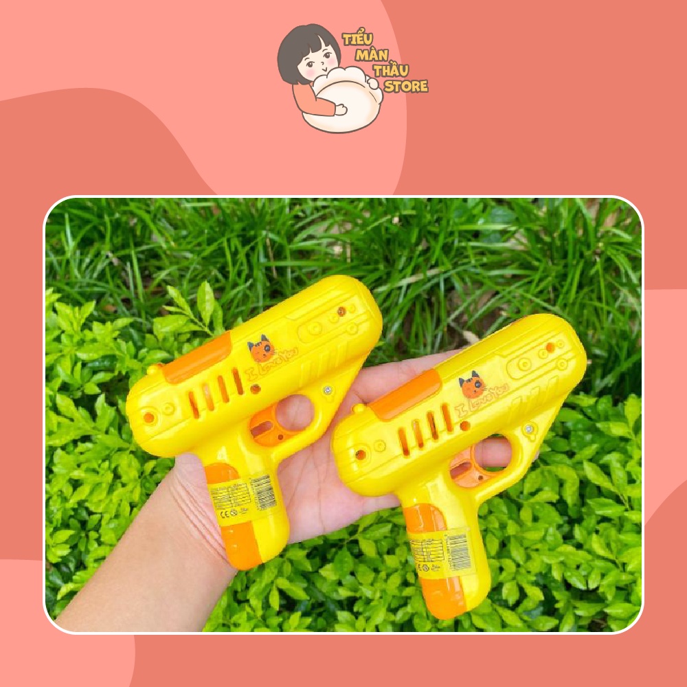 Súng bắn kẹo mút tặng kèm kẹo mút cho trẻ em - Tiểu Màn Thầu Store