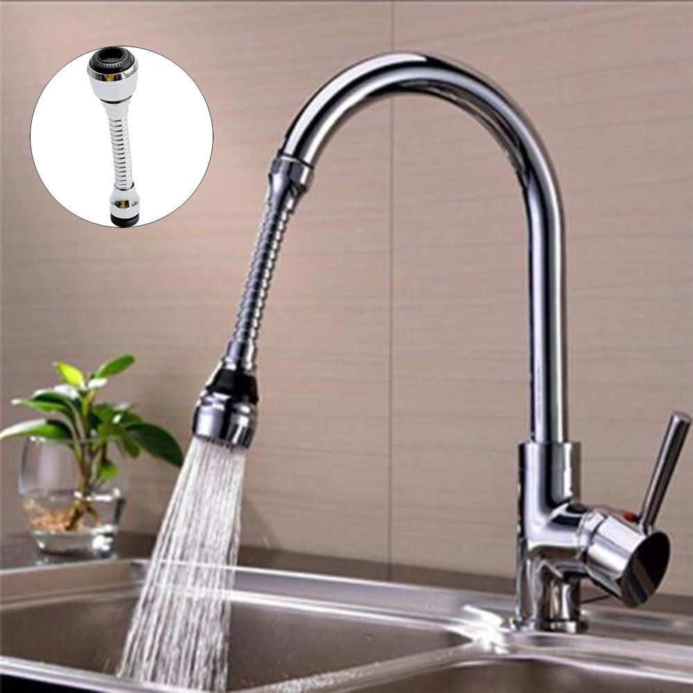 Đầu Vòi Nước Bồn Rửa Chén Bằng Nhựa ABS Xoay 360 Độ Tiện Dụng