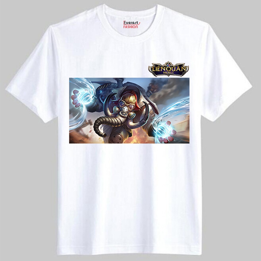 Áo Thun Game Thủ Thời Trang 24h In Hình Liên Quân Tướng Chaugnar