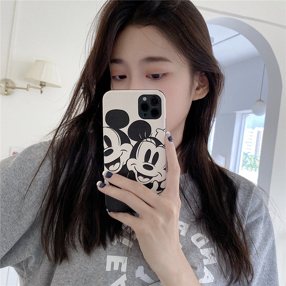Ốp điện thoại silicon dẻo IMD chống sốc in hình chuột Mickey cho IPhone 12pro max 12mini 11 pro Max X XS XR XSMAX 6 6s 7 8 Plus | BigBuy360 - bigbuy360.vn