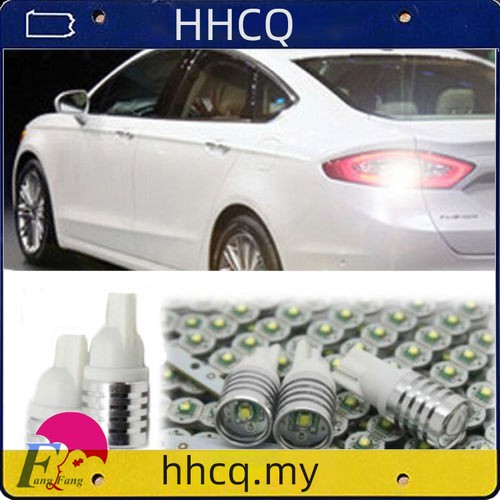 2 Đèn Led Cree Q5 T10 W5W 7w 12v Chất Lượng Cao Cho Xe Hơi