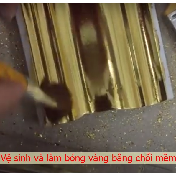 30ml keo dán vàng 24K chuyên dát vàng công nghiệp, vàng thật trên đồ kim loại, gỗ, nhựa, thủy tinh, đá hiệu ứng bóng đẹp