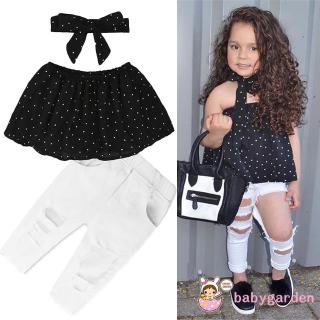 Set quần áo 3 món thời trang mùa hè cho bé gái