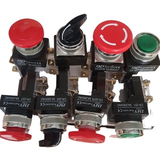 Công tắc nhấn nhả - công tắc xoay CR phi 25mm chất lượng tốt