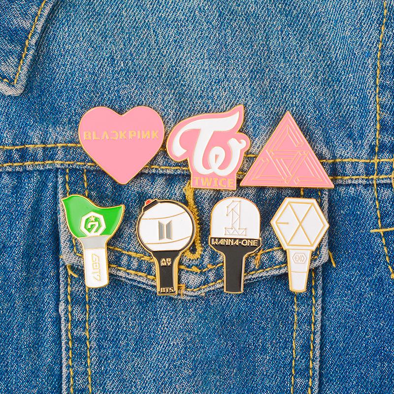 ❤ BTS Brooch ❤ 1Pc KPOP BTS Bangtan Boys / EXO / GOT7 / BLACKPINK / WANNA ONE Brooch Pin