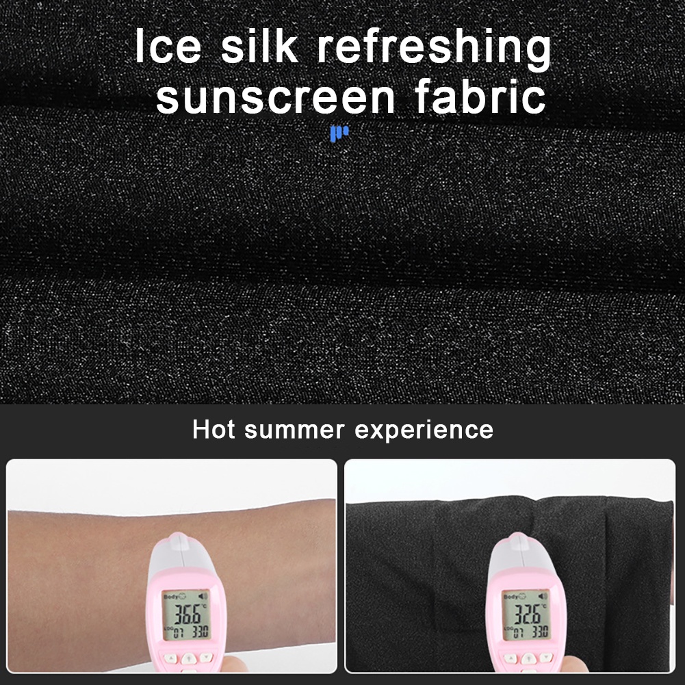 Xe Đạp Đi Tấm Che Băng Lụa Thoáng Khí Chống Nắng Yếm Van Xe Máy Che Ma Thuật Hood Đi Xe Bánh Răng