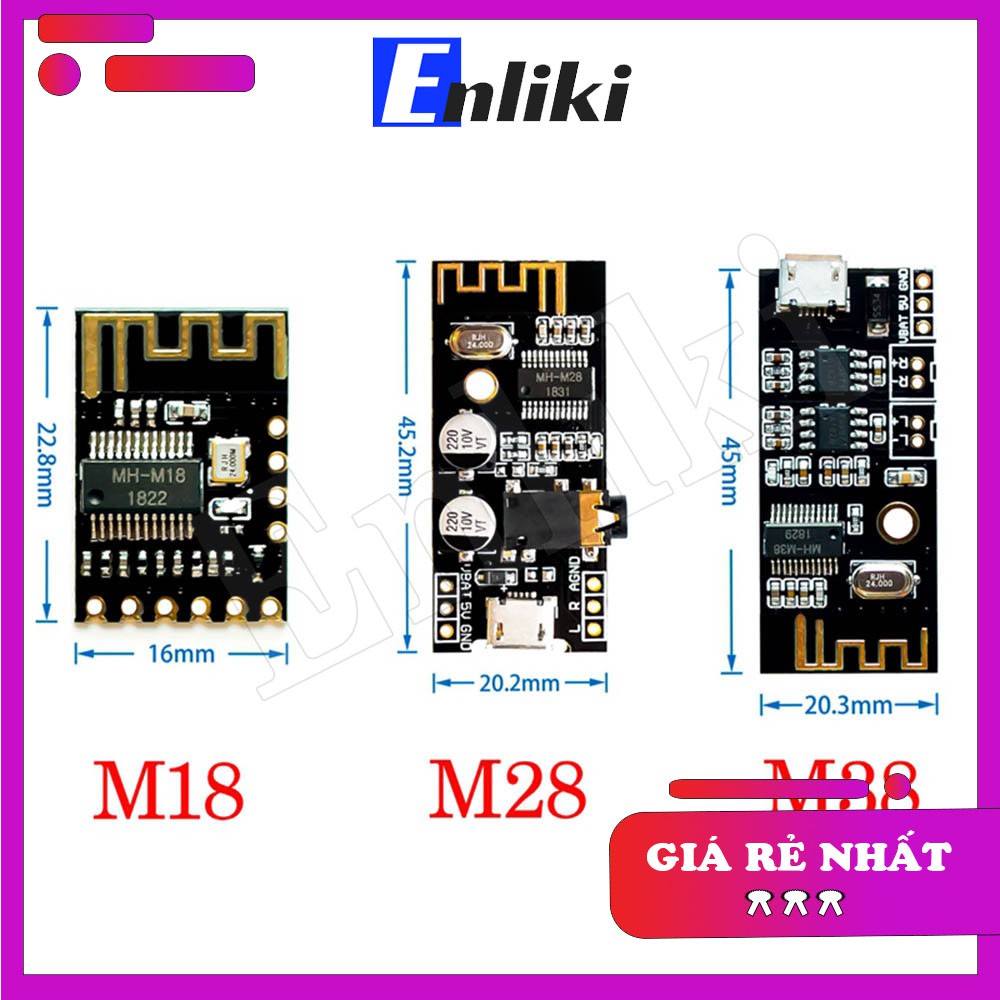 M38 MH-M38 Mạch Thu Bluetooth 4.2