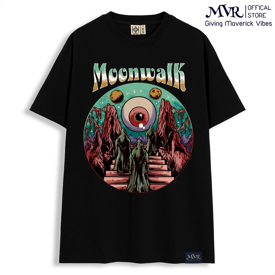 Ao thun form rộng đi bộ trên mặt trăng MVR size rộng tee Mỹ BB4288