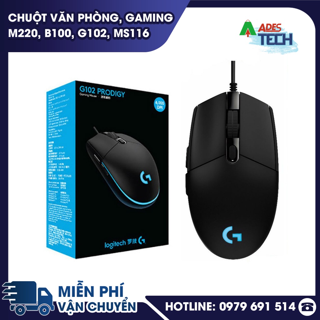 Chuột Văn Phòng, Gaming M220 | B100 | G102 | MS116 Giá Rẻ Chất Lượng Cao - Bảo hành 3 tháng